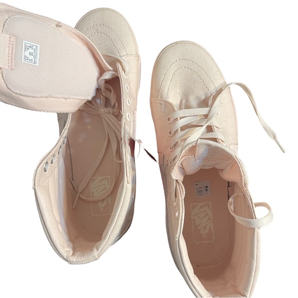 CLOSING SALE - NWOB - Vans Sk8 Hi's - Peach Blush Unisex - Picture 2 of 8